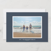 Meere und Grüße | Foto Feiertagskarte (Rückseite)