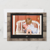 Meere und Grüße FotoCollage Feiertagskarte (Rückseite)