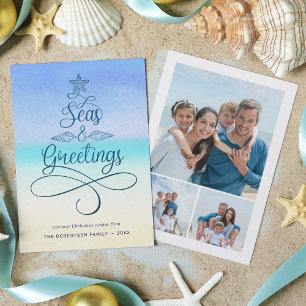 Meere und Grüße Küste Weihnachten 3 Foto