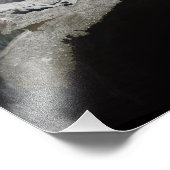 Meereis füllt den Golf von St. Lawrence Fotodruck (Ecke)