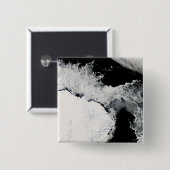 Meereis im südlichen Ozean Button (Vorne & Hinten)