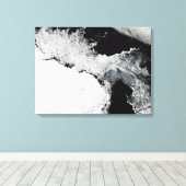 Meereis im südlichen Ozean Leinwanddruck (Insitu (Holzboden))