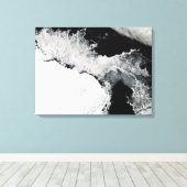 Meereis im südlichen Ozean Leinwanddruck (Insitu (Holzboden))