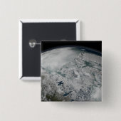 Meereis über Nordamerika Button (Vorne & Hinten)