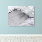 Meereis und Nebenstraßen im Beringmeer Leinwanddruck (Insitu (Holzboden))