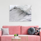 Meereis und Nebenstraßen im Beringmeer Leinwanddruck (Insitu (Wohnzimmer))