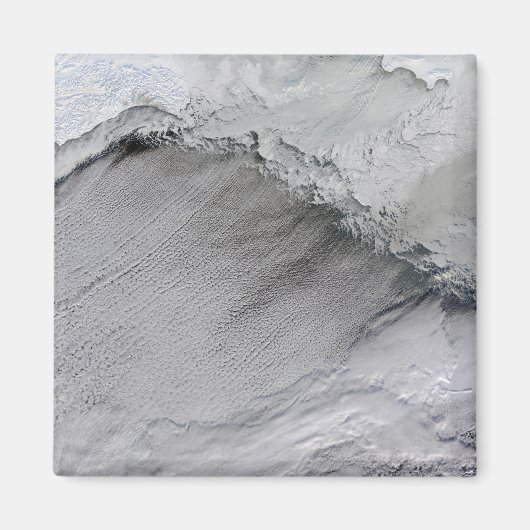 Meereis und Nebenstraßen im Beringmeer Magnet (Vorne)