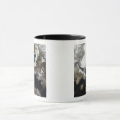 Meereis und Sedimente in Nunavut, Kanada Tasse (Zentrum)