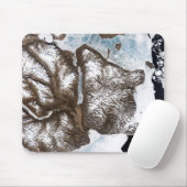 Meereislinien im Osten Grönlands Mousepad (Mit Mouse)