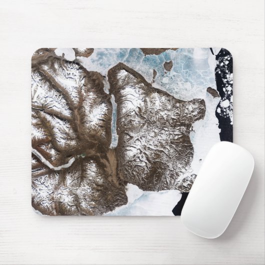 Meereislinien im Osten Grönlands Mousepad (Mit Mouse)