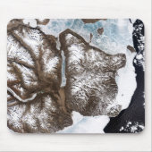 Meereislinien im Osten Grönlands Mousepad (Vorne)