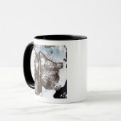 Meereislinien im Osten Grönlands Tasse (Vorderseite Links)