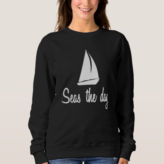 Meeres-Der Tag Schifffahrt Wasserschiff Captai Sweatshirt (Vorderseite)
