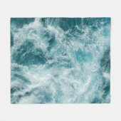 Meeres-Fleece-Decke Fleecedecke (Vorderseite (Horizontal))