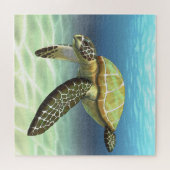 Meeres-Schildkröte-Puzzle Puzzle (Horizontal)