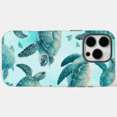 Meeres-Schildkröten Freunde Case-Mate iPhone Hülle (Rückseite (Horizontal))