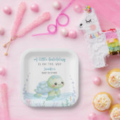 Meeres-Schildkröten-Nachwuchs-Junge-Baby-Party-Pap Pappteller (Party)