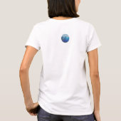 Meeres-Schönheit Gletscher- T-Shirt (Rückseite)
