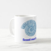 Meeres Schönheit Kaffeetasse (Vorderseite Links)