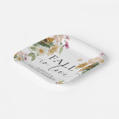 Meeres Sonnenblumen Rückgang in der Liebe Herbst B Pappteller (Gewinkelt)