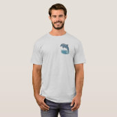 Meeres-Thema - Delfin T-Shirt (Vorne ganz)
