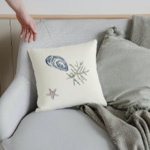 Meeresalgen-Aqua antikes Meeresleben Küstenlinie