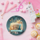 Meeresalgen-Korallen Candles Cake - Geburtstag Pappteller (Party)