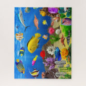 Meeresalgen Korallen Unterwasserleben Puzzle (Vertikal)