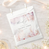 Meeresalgen | Seashell Watercolor Wedding Geschenktütchen (Ausgeschnitten)