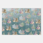 Meeresalgenkoralle unter dem tiefen Grünen Meer Geschenkpapier Set (Vorderseite 3)