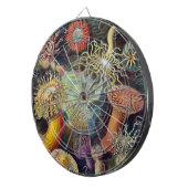 Meeresanemone Wissenschaftlicher Natur Dartscheibe (Vorderseite rechts)