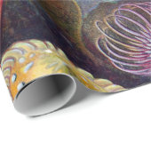 Meeresanemone Wissenschaftlicher Natur Geschenkpapier (Rolleneckpunkt)