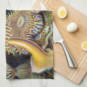 Meeresanemone Wissenschaftlicher Natur Handtuch (Viertel Falte)