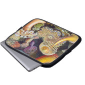 Meeresanemone Wissenschaftlicher Natur Laptopschutzhülle (Vorne Knopf)