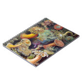 Meeresanemone Wissenschaftlicher Natur Notizblock (Linke Seite)