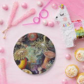 Meeresanemone Wissenschaftlicher Natur Pappteller (Party)