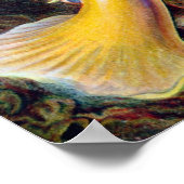 Meeresanemone Wissenschaftlicher Natur Poster (Ecke)