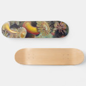 Meeresanemone Wissenschaftlicher Natur Skateboard (Horizontal)
