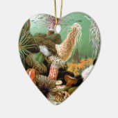 Meeresanemonen unter Wasser Keramikornament (Links)