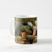 Meeresanemonen, Vintage Meerestiere Kaffeetasse (Vorderseite Links)