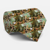 Meeresanemonen, Vintage Meerestiere Krawatte (Gerollt)