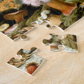 Meeresanemonen, Vintage Meerestiere Puzzle (Seite)
