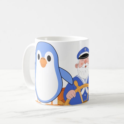 Meeresangelegenheiten Kaffeetasse (Vorderseite Links)