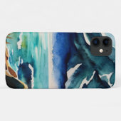 Meeresansicht Aquarell Case-Mate iPhone Hülle (Rückseite (Horizontal))