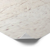 Meeresansicht durch einen Shrub blockiert Poster (Ecke)