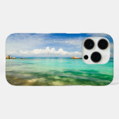 Meeresansicht Grün Case-Mate iPhone Hülle (Rückseite (Horizontal))