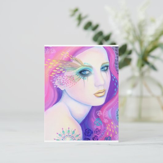 Meeresaugen Postkarte (Stehend Vorderseite)