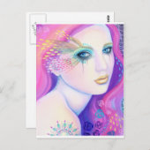 Meeresaugen Postkarte (Vorne/Hinten)