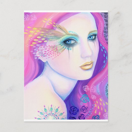 Meeresaugen Postkarte (Vorderseite)