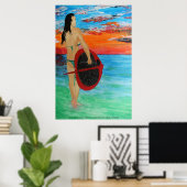 Meeresbewegung Poster (Heimbüro)